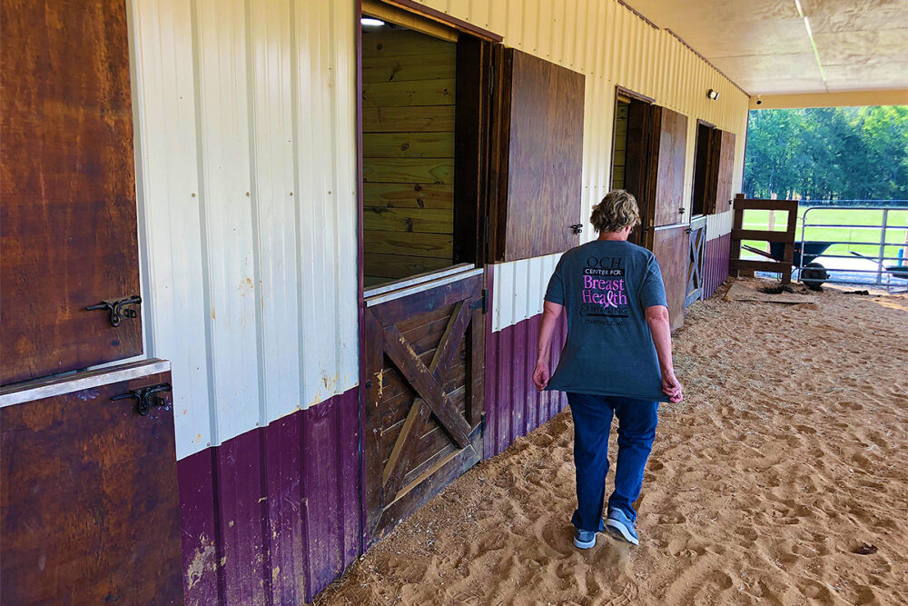 Trish Wilkerson Benoit owner of Wilkerson Ranch